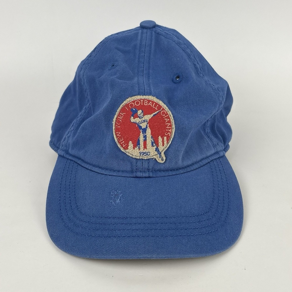 New York Giants Hat Old Orchard Beach Reebok Strapback NFL Vintage Collection